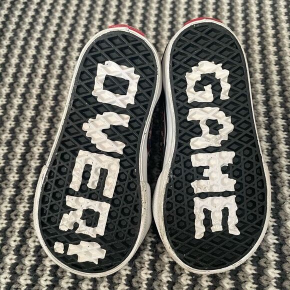 VANS Super Mario Luigi black high top baby toddler size 5 - Picture 8 of 10